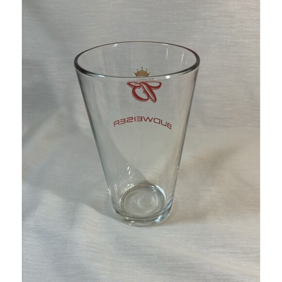 Budweiser Vintage Beer Glass Pint - Picture 2 of 4